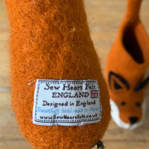 Toddler 3-4 years olds slippers fox - Picture 3 of 4